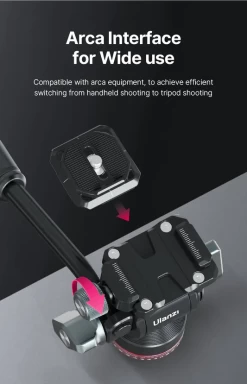 Ulanzi U-190 Fluid Head Video-Tripodkop Hydraulic -Pro Cam Shop aa7f 41eb 4588 bde0 071322326289 e689d1ea 2996 45c2 be10 8419c8d600d0