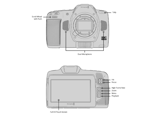 Blackmagic Cinema Camera 6K 4 Blackmagic Cinema Camera 6K - Image 4
