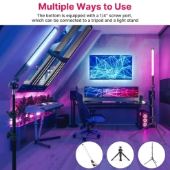 Ulanzi VL119 RGB Tube Light XL W/ Handvat -Pro Cam Shop cdae ce0e 423e aa06 877872fc90e7 d5a326aa 44a1 4a9a bbfe a8cf5728bfbb