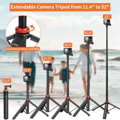 Ulanzi UURig TP-03 Selfie Stick Tripod 130cm For GoPro -Pro Cam Shop cf7f 245c 4b5a b8ab 1726c3f4bf08