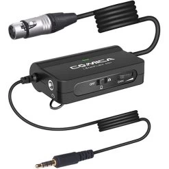 Comica Audio LinkFlex XLR Interface Preamp Audio Adapter XLR To 3.5mm TRRS