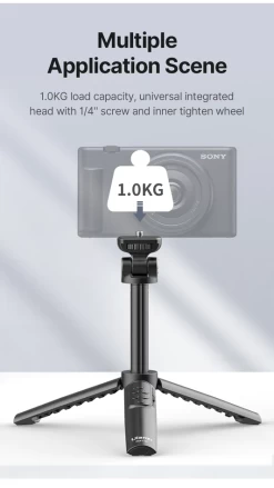 Ulanzi RMT-01 Selfiestick Tripod + Remote Camera/Smartphone -Pro Cam Shop d557 84ca 4e08 a16a 5c4bf3438665 268517ab f8d4 4e8f 822b 264302f6f2dd