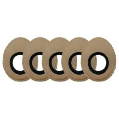 OPENMOON Oval Large Viewfinder Eyecushion (Ultrasuede /5packs) – 8 Different Colors -Pro Cam Shop khaki