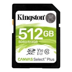 Kingston 512GB Canvas Select Plus SDXC