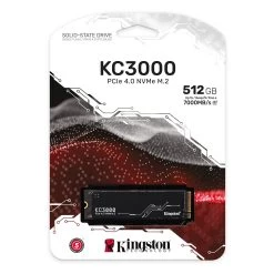 Kingston KC3000 NVMe M.2 SSD PCIe 4.0 / 512GB -Pro Cam Shop ktc product ssd kc3000 512gb 3 zm lg