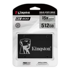 Kingston 512GB KC600 SATA3 2.5inch SSD