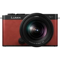Panasonic Lumix S9 Housing Carmine Red + Lumix S 20-60mm F/3.5-5.6 L Mount