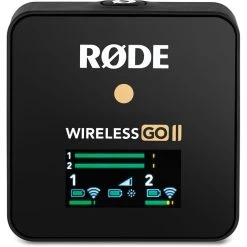 Rode Wireless GO II 2-Person Compact Wireless Microphone System (2.4 GHz, Black) -Pro Cam Shop wireless audio transmission recorder lavalier rode cinegear shop sale amsterdam nl 3